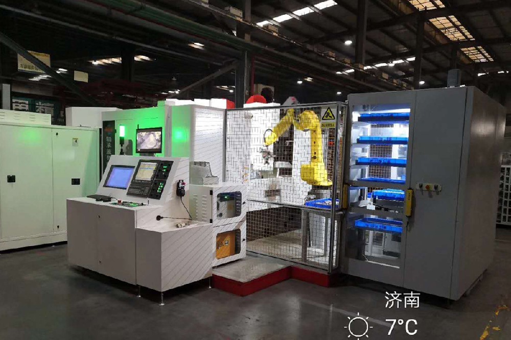 軸承蓋自動化加工生產(chǎn)線