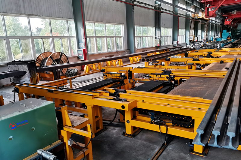 高鐵道岔智能化熱處理生產(chǎn)線